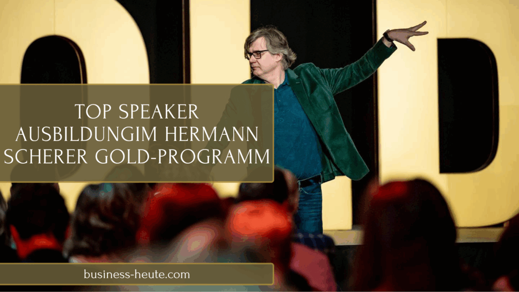 Top Speaker Ausbildungim Hermann Scherer Gold-Programm